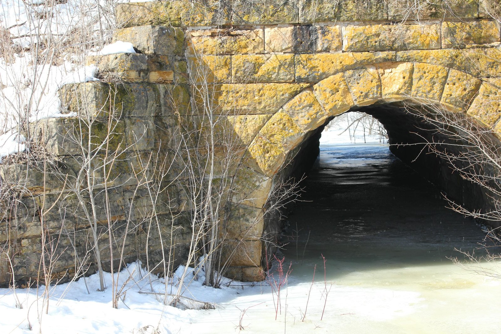 West abutment